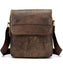 Casual Genuine Leather Small Flap Crossbody Bag for Men Crossbody Bags MVA Bags Factory Sell store 1121moshacoffee 27CM