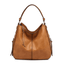 Casual High Quality Leather Solid Shoulder Bag for Women Shoulder Bags Realer Store black (30cm<Max Length<50cm)
