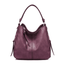 Casual High Quality Leather Solid Shoulder Bag for Women Shoulder Bags Realer Store light brown (30cm<Max Length<50cm)