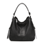 Casual High Quality Leather Solid Shoulder Bag for Women Shoulder Bags Realer Store purple (30cm<Max Length<50cm)