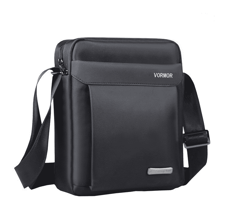 Casual High Quality Oxford Nylon Crossbody Bag for Men Crossbody Bags VORMOR Official Store M black
