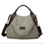 Casual Large Capacity Leather Shoulder Bag for Women Shoulder Bags KVKY Factory Store army green-large