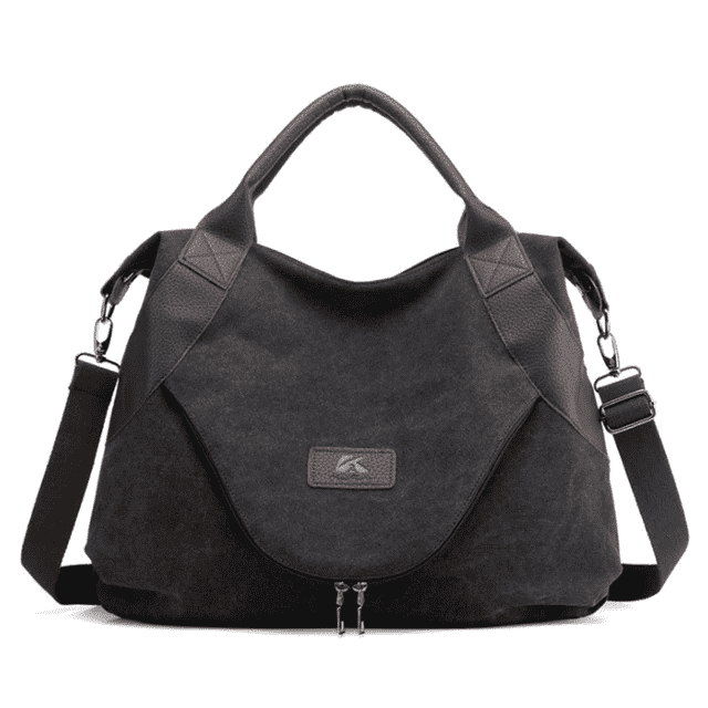 Casual Large Capacity Leather Shoulder Bag for Women Shoulder Bags KVKY Factory Store army green-small