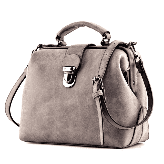 Casual Luxury Fashioned Matte Leather Shoulder Bag for Women Shoulder Bags TANGYUE Official Store Gray