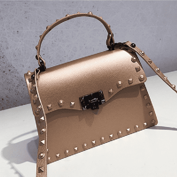 Casual Luxury Leather Jelly Bag Shoulder Bag for Women Shoulder Bags Trends Bags Store Big Gold