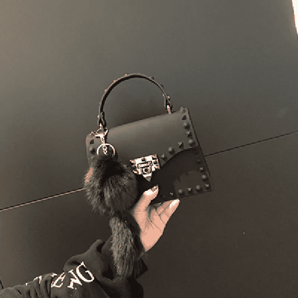 Casual Luxury Leather Jelly Bag Shoulder Bag for Women Shoulder Bags Trends Bags Store Small Black
