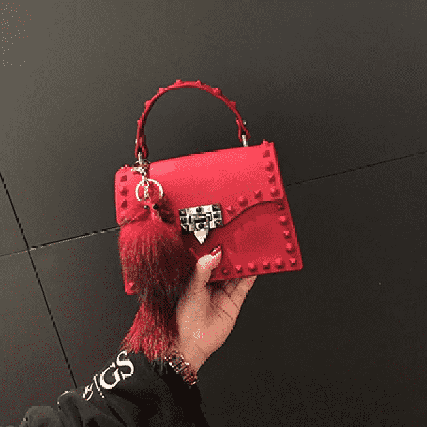 Casual Luxury Leather Jelly Bag Shoulder Bag for Women Shoulder Bags Trends Bags Store Small Red