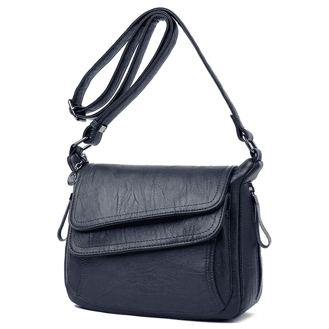 Casual Luxury Leather Summer Shoulder Bag for Women Shoulder Bags VANDERWAH 2017 Store BLUE