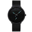 Casual Slim Mesh Steel Water Resistant Men's Quartz Watch Quartz Watches CRRJU Official Store