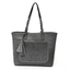 Casual Tote High Quality Leather Shoulder Bag for Women Shoulder Bags LANYIBAIGE Women's Bag Store GRAY (30cm<Max Length<50cm)