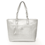 Casual Tote High Quality Leather Shoulder Bag for Women Shoulder Bags LANYIBAIGE Women's Bag Store SILVER (30cm<Max Length<50cm)