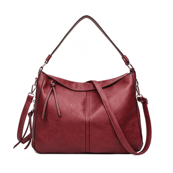 Casual Tote Large Fashioned Leather Shoulder Bag for Women Shoulder Bags Kmffly bags franchise Shop Store Red vintage bag