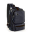 Casual Vintage Leather Chest/Shoulder Soft Crossbody Bag for Men and Women Crossbody Bags zebella Official Store blue Standard Size
