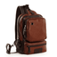 Casual Vintage Leather Chest/Shoulder Soft Crossbody Bag for Men and Women Crossbody Bags zebella Official Store Brown Standard Size