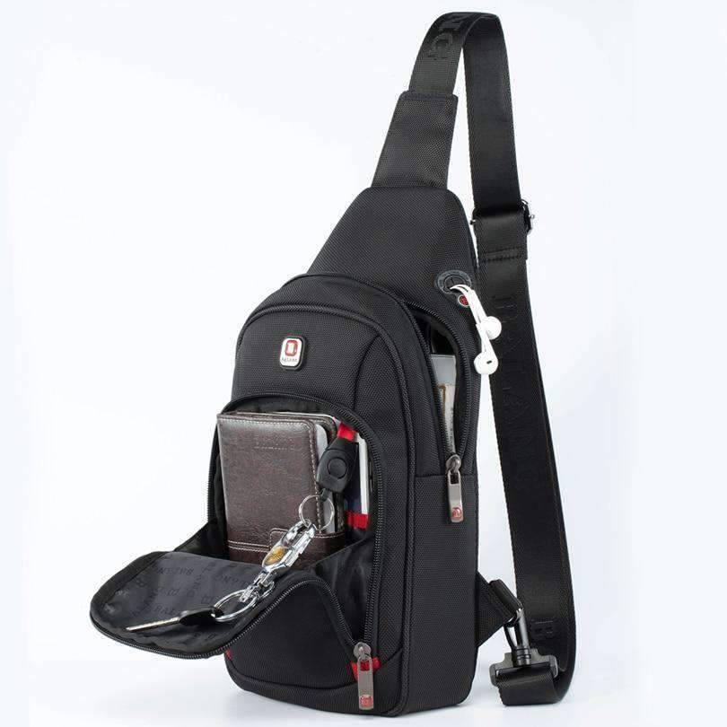 Casual Waterproof Nylon Shoulder Crossbody bags for Men Crossbody Bags BALANG Official Store Large