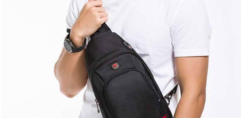 Casual Waterproof Nylon Shoulder Crossbody bags for Men Crossbody Bags BALANG Official Store Small