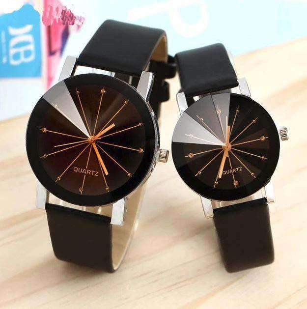 Charming Delicate Leather Band Casual Dress Lover Watch Lover's Watches MINHIN Official Store W538 and W539
