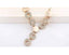 Circle Design Long Pendant Crystal Bridal Jewelry Set For Women Bridal Jewelry Sets Byoung girl Store