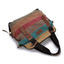 Classic Patchwork Fashion Canvas Shoulder Bag for Women Shoulder Bags PHEDERA Official Store Small Size