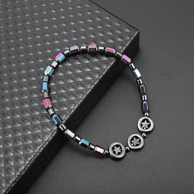 Colorful Magnetic Therapy Bracelet Anklet Weight Loss Products Slimming Creams TMISHION Healthy Store