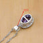 Complete Bridal Jewelry Set of 925 Silver and Purple Cubic Zirconia Bridal Jewelry Sets Jack Fashion Jewelry