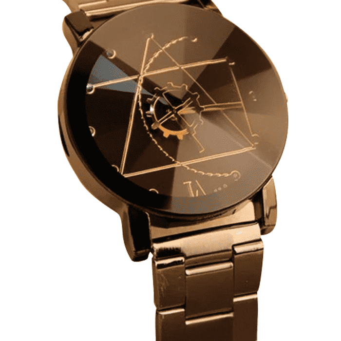 Couple Fashion Stainless Steel Shock Resistant Lover Watch Lover's Watches True Colors Store