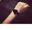 Couple Fashion Stainless Steel Shock Resistant Lover Watch Lover's Watches True Colors Store women black