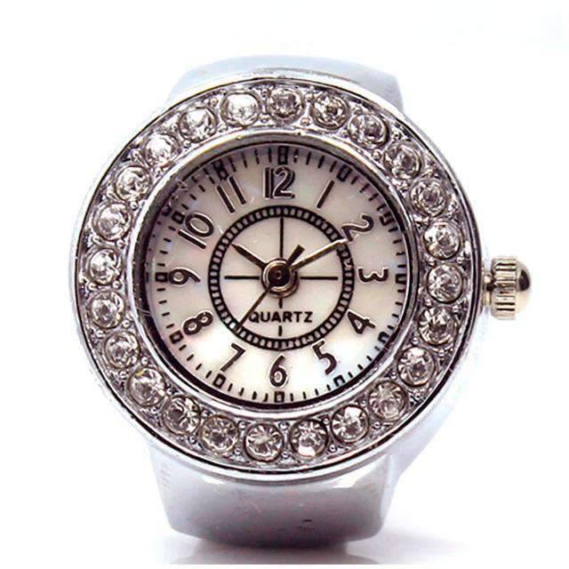 Creative Fashion Stainless Steel Finger Ring Lover Watch Lover's Watches Shenzhen Sunshine Wholesale Co.,Ltd