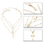 Cross Virgin Mary Multilayer Necklace Pendant Necklaces IngeSight.Z Official Store
