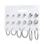 Crystal Beads Stud Earrings Set Stud Earrings 17Mile Store FME322