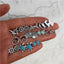 Crystal Beads Stud Earrings Set Stud Earrings 17Mile Store FME895