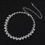 Crystal Silver Jewelry Sets Bridal Jewelry Sets TREAZY Official Store