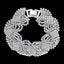 Crystal Tassel Bridal Jewelry Sets Bridal Jewelry Sets mecresh Official Store Silver Bracelet Clear