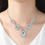Crystal Teardrop Bridal Jewelry Sets Bridal Jewelry Sets mecresh Official Store