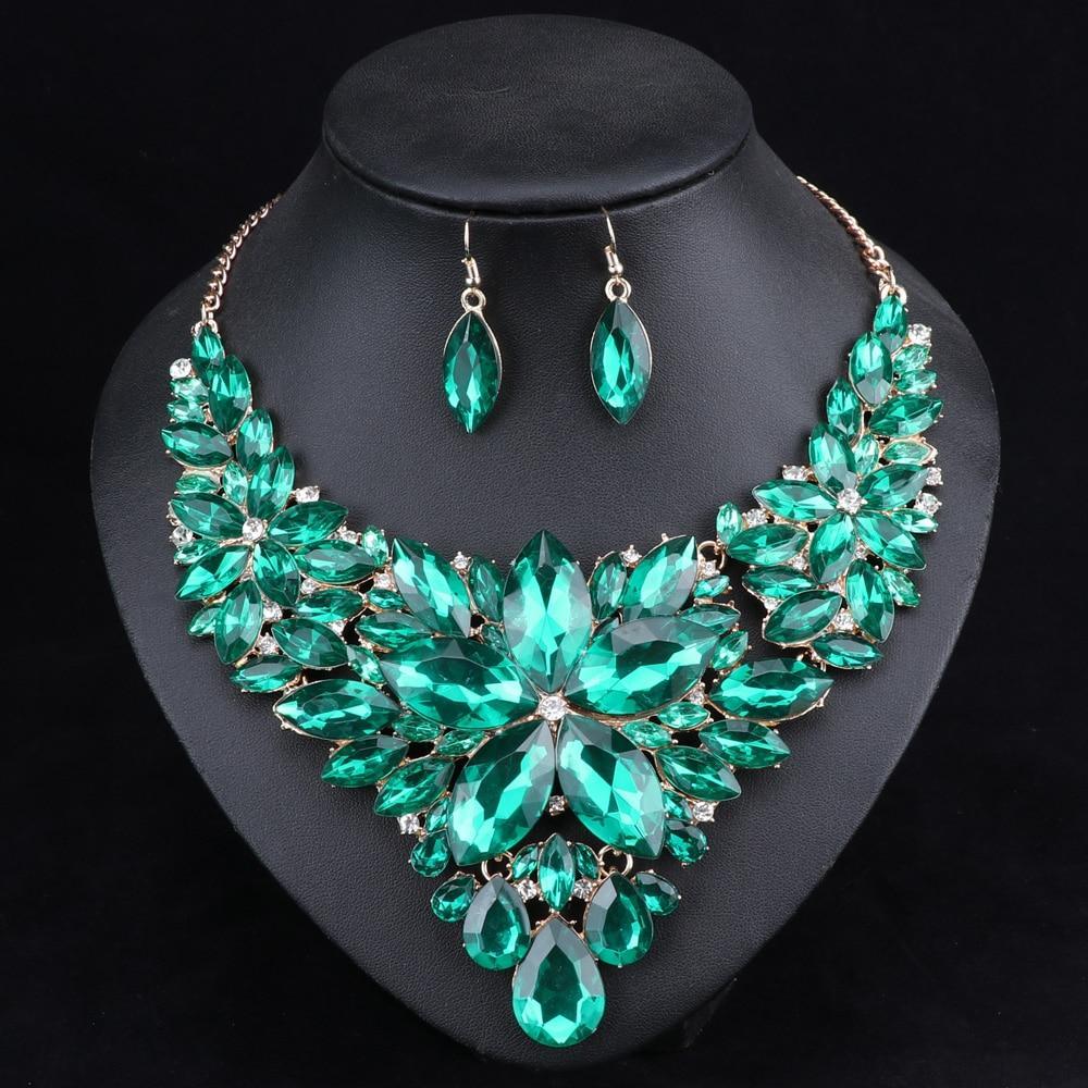Crystal Wedding Party Jewelry Sets Bridal Jewelry Sets Carol Jewelry