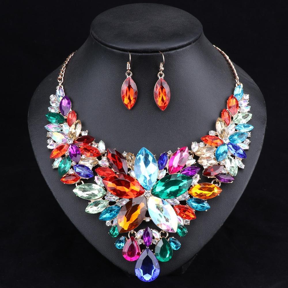 Crystal Wedding Party Jewelry Sets Bridal Jewelry Sets Carol Jewelry