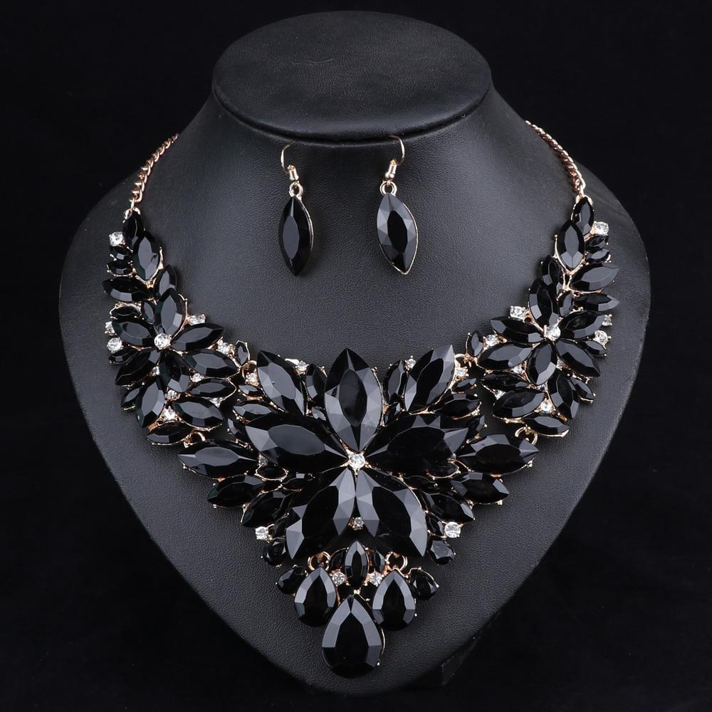 Crystal Wedding Party Jewelry Sets Bridal Jewelry Sets Carol Jewelry