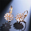 Crystal Zirconia Hoop Earrings For Women Hoop Earrings ZAKOL Official Store Gold Color