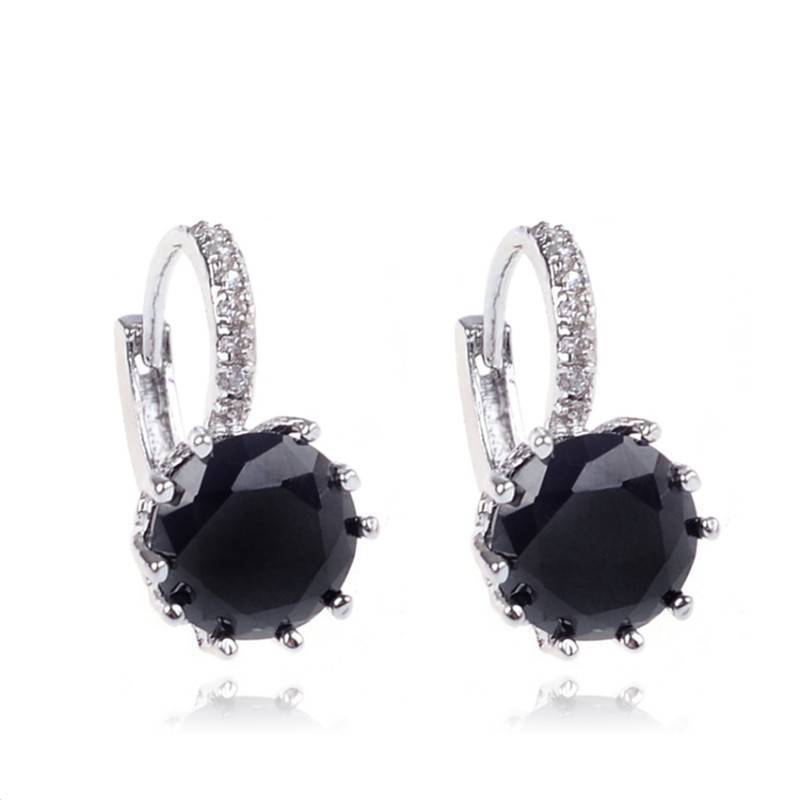 Cubic Zircon Metal Vintage Stud Earring Stud Earrings MEAJOE Second Store