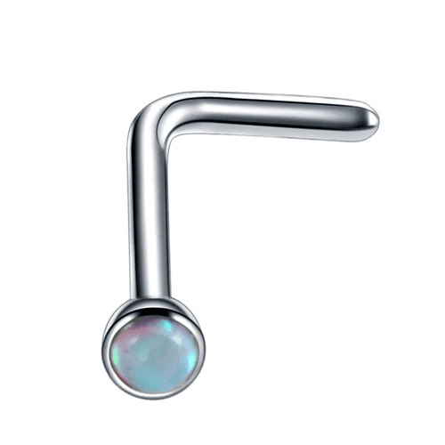 Curved Steel Nose Piercing Body Jewelry Body Jewelry SWANJO Jewelry Store B1113