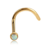 Curved Steel Nose Piercing Body Jewelry Body Jewelry SWANJO Jewelry Store B1117