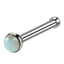 Curved Steel Nose Piercing Body Jewelry Body Jewelry SWANJO Jewelry Store B1514