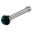 Curved Steel Nose Piercing Body Jewelry Body Jewelry SWANJO Jewelry Store B1515