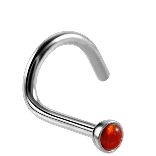 Curved Steel Nose Piercing Body Jewelry Body Jewelry SWANJO Jewelry Store B1518