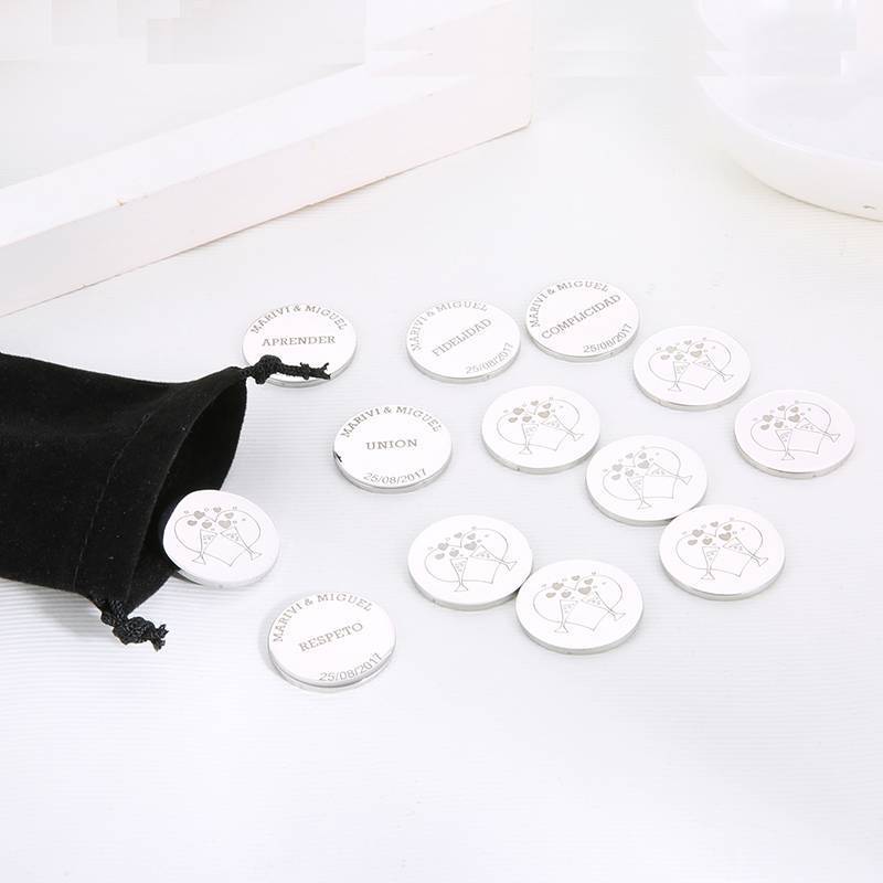 Customized Unity Coins Jewelry Set Bridal Jewelry Sets Qi Qi Wu Official Store