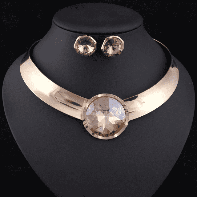 Dazzling Huge Crystal Bridal Jewelry Sets Bridal Jewelry Sets Carol Jewelry