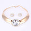 Dazzling Huge Crystal Bridal Jewelry Sets Bridal Jewelry Sets Carol Jewelry White