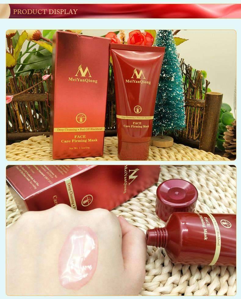 Deep Cleansing Strawberry Peel Off Face Mask For Women & Men Treatments & Masks MeiYanQiong Official Store