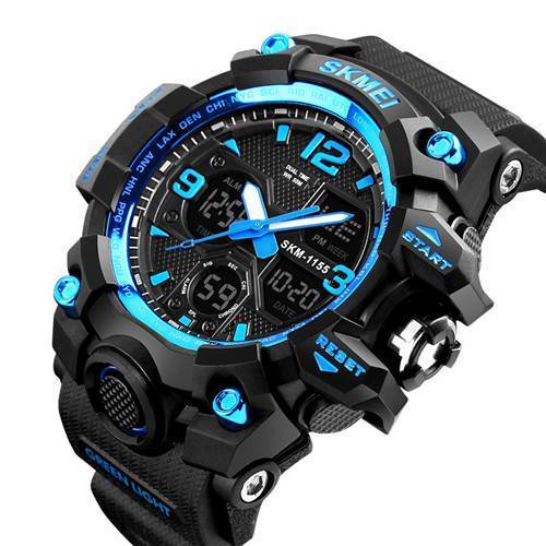 Denim Style Military Digital Sports Watch Quartz Watches TYT Professional Wristwatches store blue
