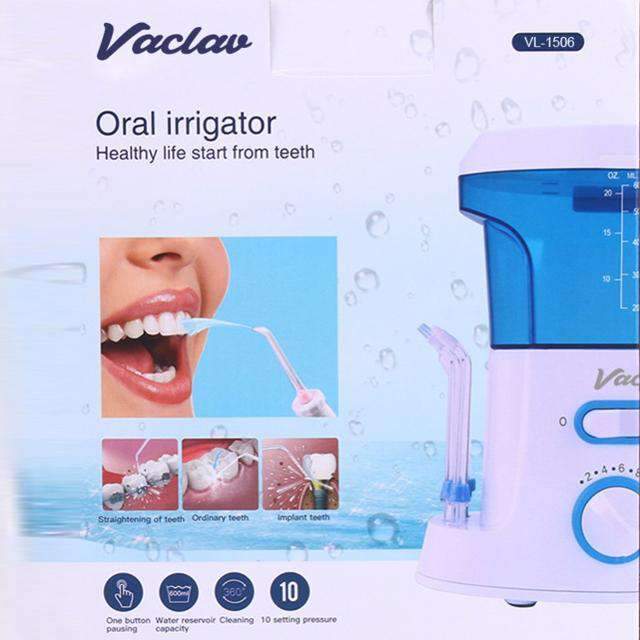 Dental Irrigator Tooth Pick Water Jet Flosser Oral Hygiene Product Dental Flosser Vaclav Official Store